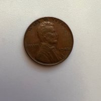 1 cent USD 1945 г, снимка 2 - Нумизматика и бонистика - 42813529