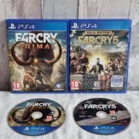 Far Cry Primal + Far Cry 5 PS4 (Съвместими с PS5), снимка 1 - Игри за PlayStation - 42440032