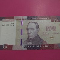 Банкнота Либерия-16040, снимка 2 - Нумизматика и бонистика - 30525166