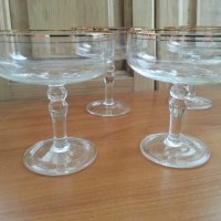 Ретро стъклени чаши , снимка 2 - Антикварни и старинни предмети - 39833762