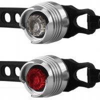 Сигнални LED светлини за велосипед - фар/ стоп, снимка 1 - Аксесоари за велосипеди - 29168321