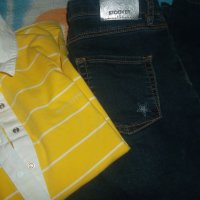 Лот дънки и блузка "Марко поло", снимка 8 - Детски комплекти - 36610494