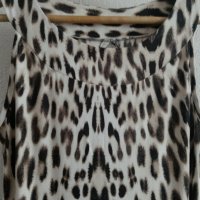 Свежа лятна рокля с леопардов десен, снимка 2 - Рокли - 30070973