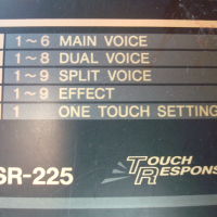 Синтезатор Yamaha PSR-225 /за ремонт или части/, снимка 5 - Синтезатори - 44613651