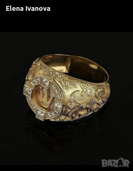 ТОП ЦЕНА! Уникален пръстен с камъни Сваровски, снимка 1