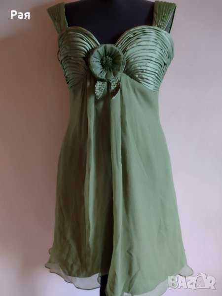 Елегантна рокля в резида / зелено на фирма  Scala Намаление на 120, снимка 1
