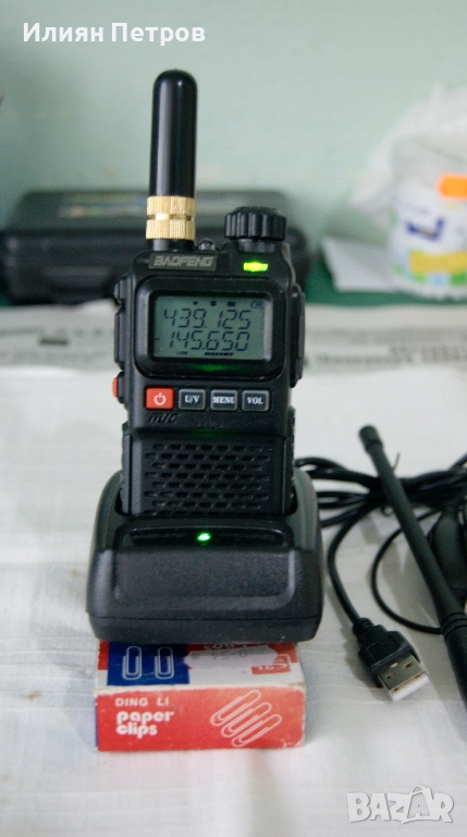 минирадиостанция UV-3R+, снимка 1