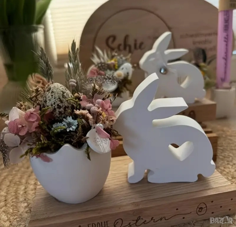 Молдове комплект 2 части Великден заек и черупка , снимка 1