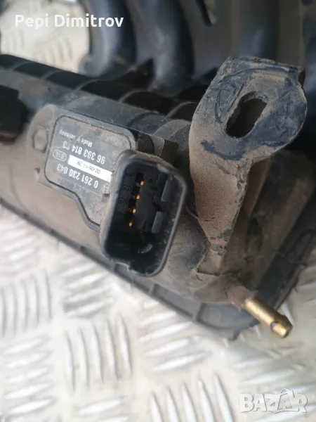 MAP сензор за Peugeot, Citroen 1.4, 1.6 2000-2001г. 0 261 230 043, 96 393 814 80, 0261230043, 963938, снимка 1