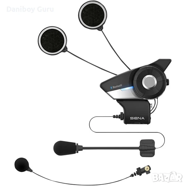 За каска Sena 20S EVO Мотоциклетна Bluetooth слушалка с HD високоговорители, снимка 1