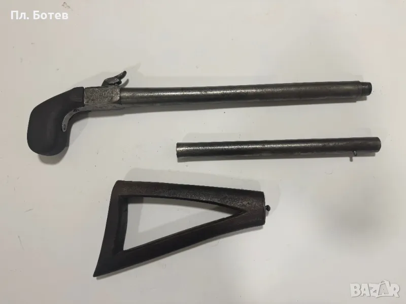 Стар капсулен пистолет/пушка, снимка 1