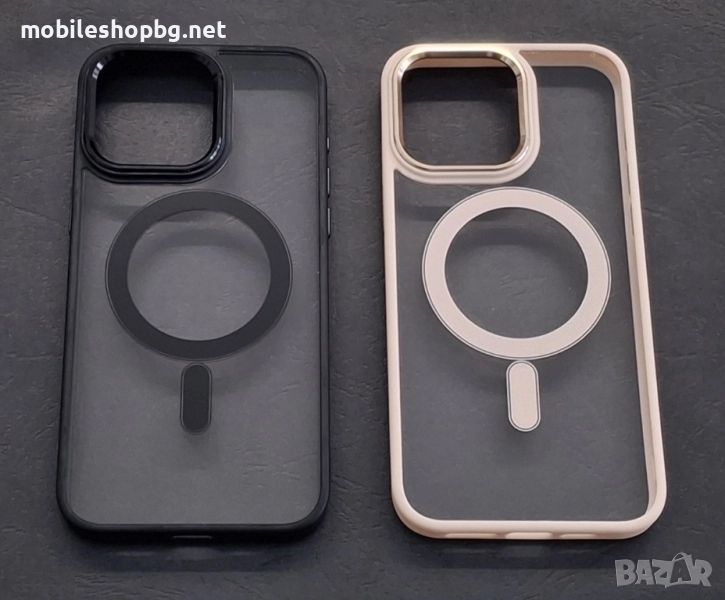 iPhone 15 Pro Max кейс MagSafe червен и розов , снимка 1