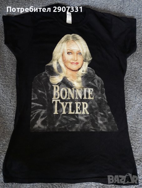 Тениска на певицата Bonny Tyler. Tour 2018, снимка 1