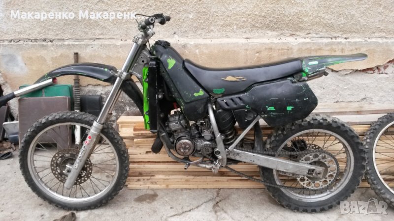 Kawasaki Kx 125  оборудвана рама , снимка 1