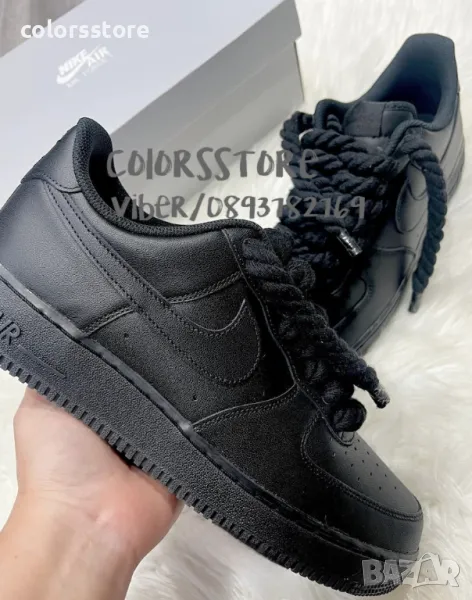 Мъжки черни маратонки  Nike-BR123w, снимка 1