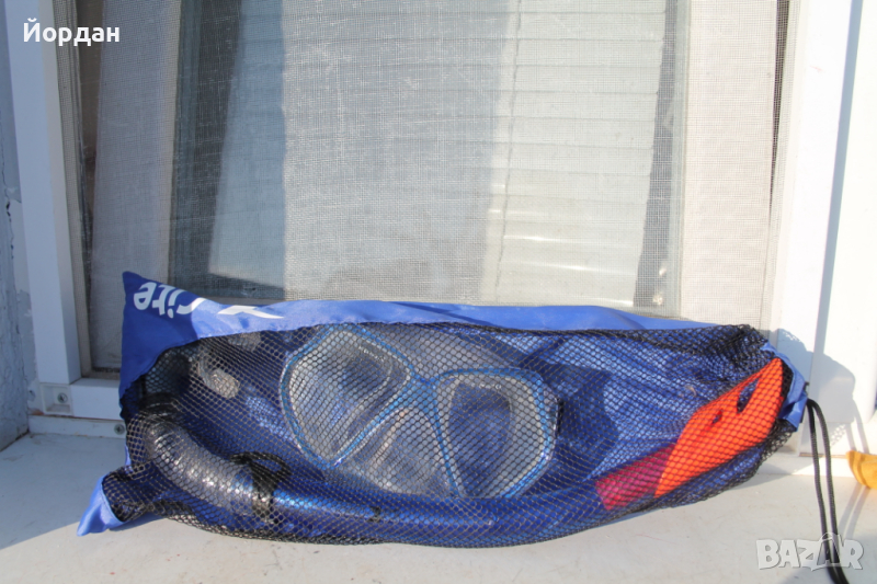 Очила и шнорхел за плуване, снимка 1