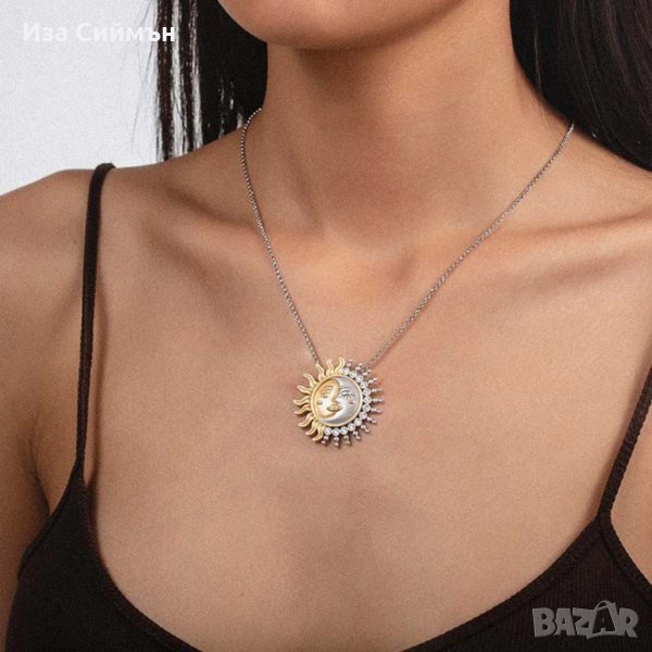 Колие Луна и Слънце, снимка 1