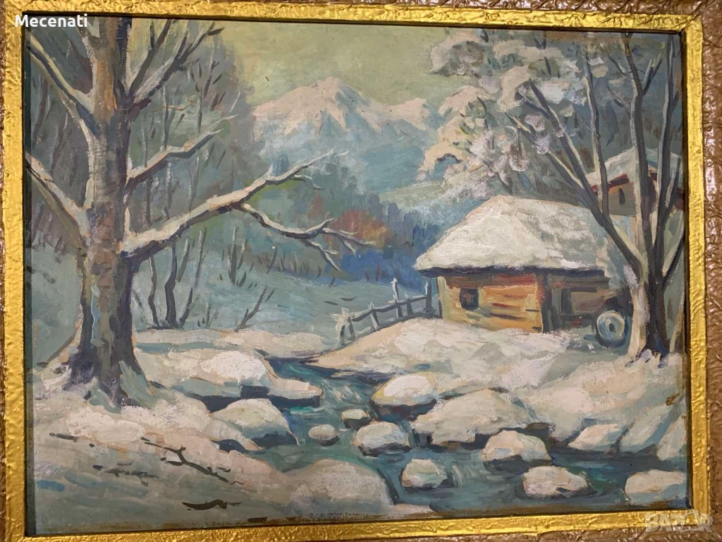 НИКОЛАЙ ИЛИЕВ масло, пейзаж, снимка 1