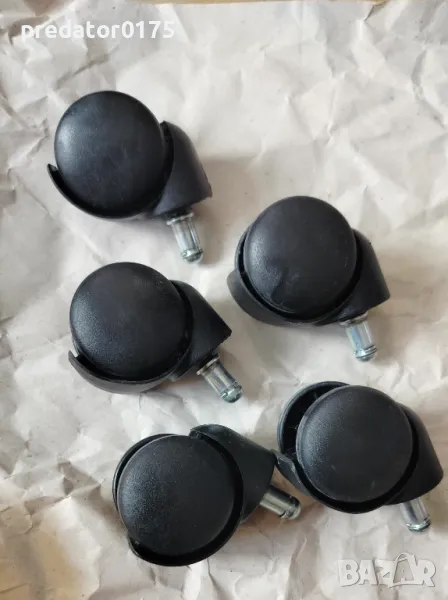 Колелца и подлакътници за офис стол , снимка 1