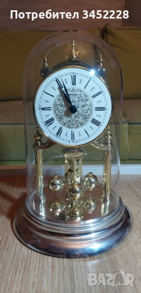 часовник настолен кварцов Германия за ценители , снимка 1
