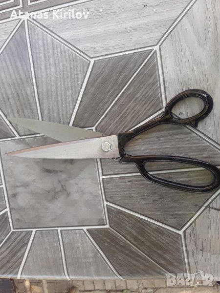 Шивашка ножица средна за рязане на плат и кожа, снимка 1