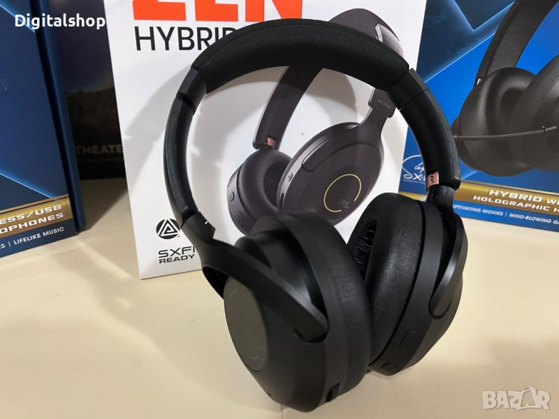 Слушалки CREATIVE ZEN HYBRID PRO,Wireless, Bluetooth 5.3, Мик/12 м. г., снимка 1