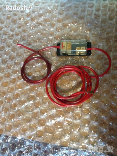 кабел 1х10 мм червен , снимка 1