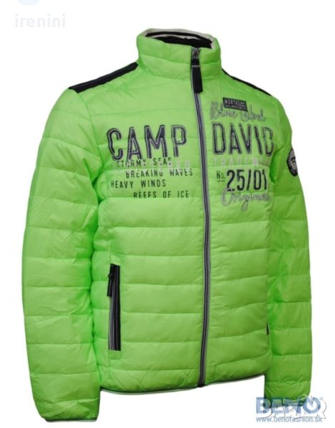 Страхотно мъжко зимно яке CAMP DAVID  размер 3XL  , неонон , снимка 1
