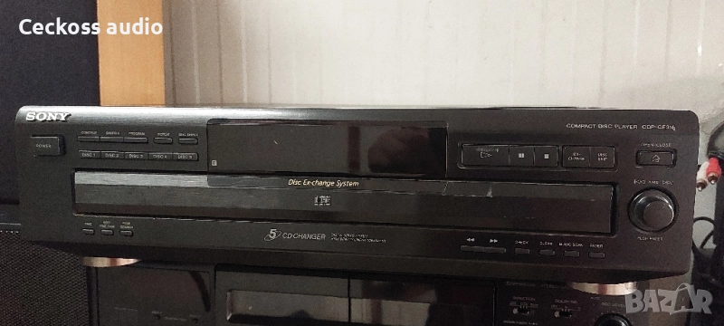 Сд плеър SONY CDP-CE315 5диска с дистанционно , снимка 1