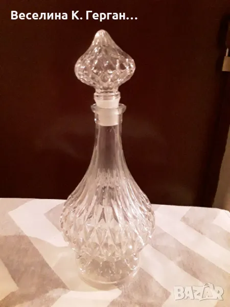 Шише стъклено за ракия, снимка 1