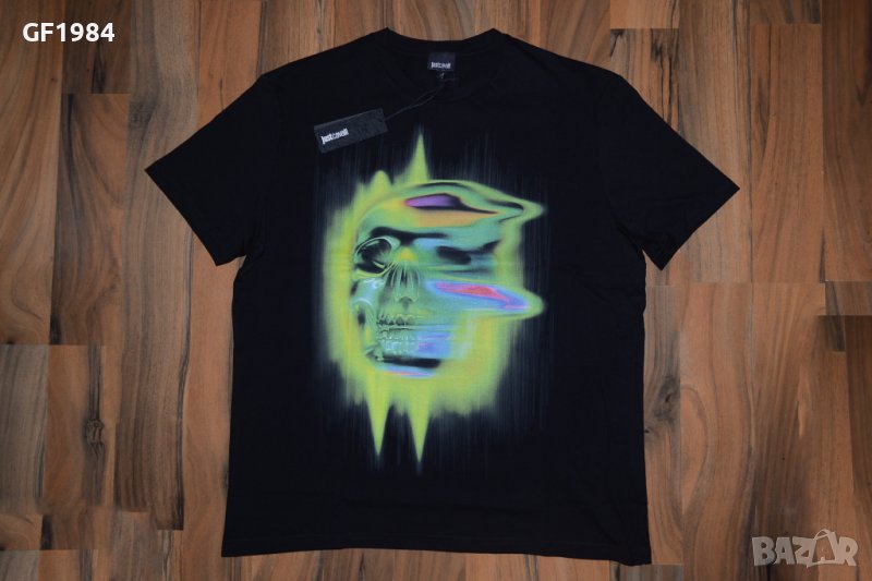 Just Cavalli - мъжка тениска, размер XS(Oversized), снимка 1