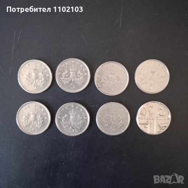 Монети от Англия 4, снимка 1