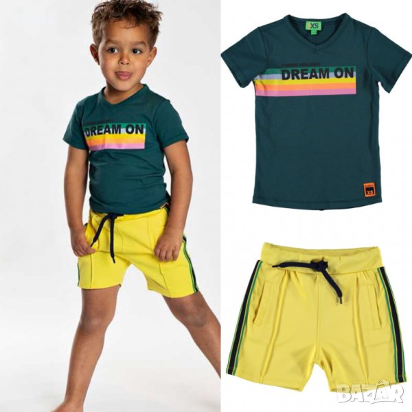 Супер готин сет, комплект от 2 части Funky XS- жълт, снимка 1