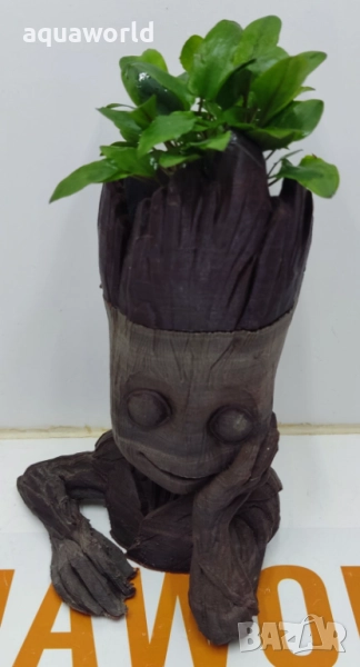 "ПРОМОЦИЯ" Изкуствена Декорация Baby Groot /Грут/, снимка 1