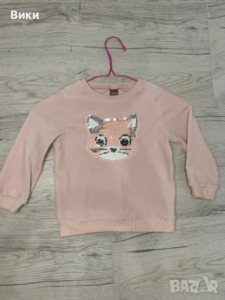 Плюшена детска блуза 3-4г ръст 104см, снимка 1