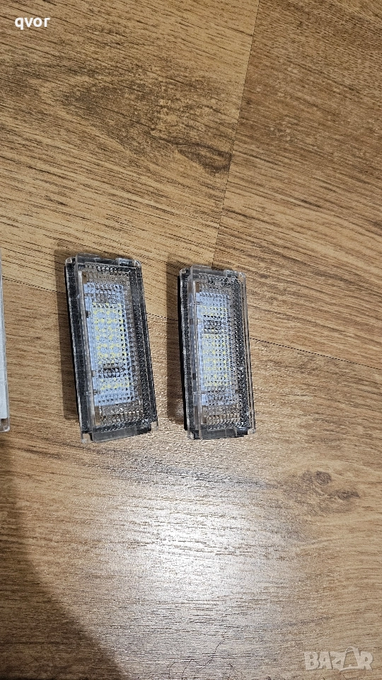 LED плафони за номер на БМВ е 46 , снимка 1