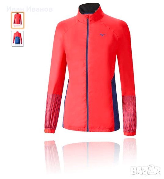 Mizuno термо , водоустойчиво Дамско яке за бягане  размер Л , снимка 1