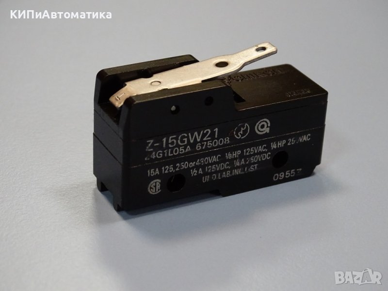Краен изключвател OMRON Z15GW21 15A, 250V AC limit switch, снимка 1