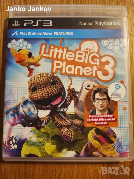 (само диск без кутия но перфектен) Little Big Planet 3 35лв.Детска игра Игра за PS3 Playstation 3, снимка 1