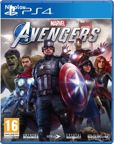 Marvel's Avengers PS4 (Съвместима с PS5), снимка 1