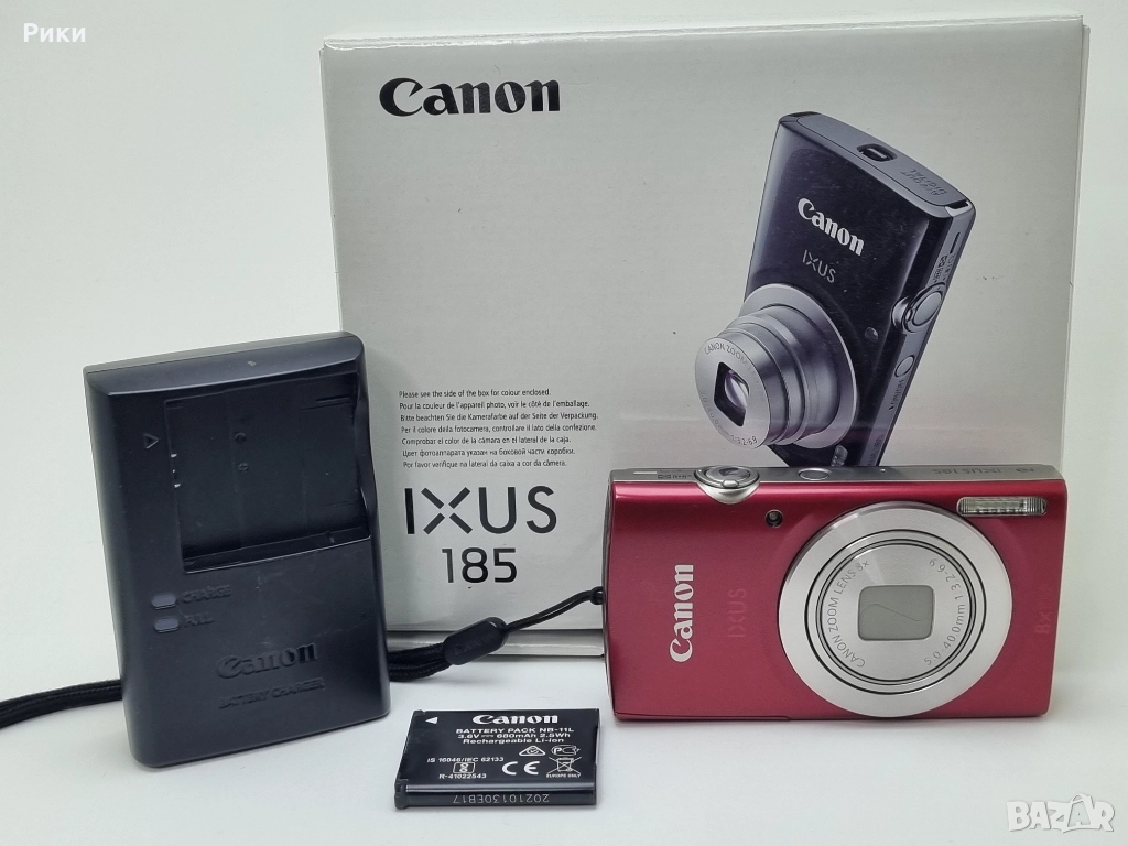 Canon IXUS 185 PowerShot ELPH 180 20MP, снимка 1
