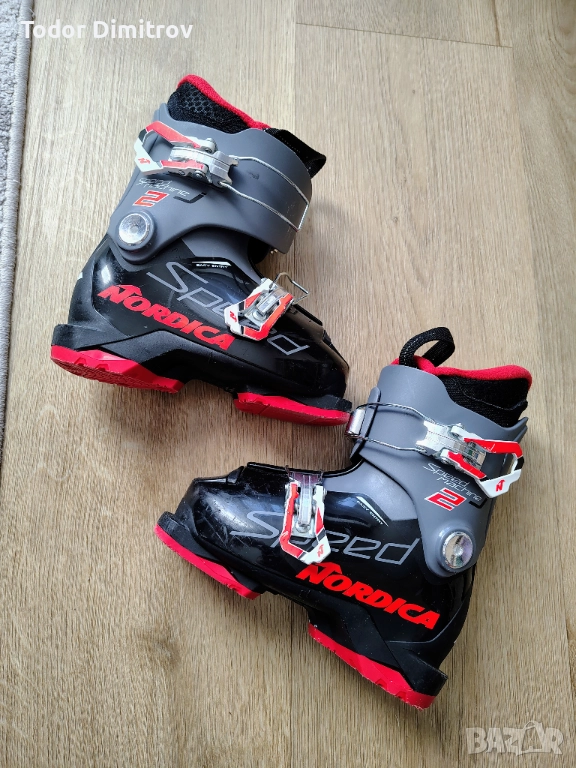Детски ски обувки Nordica Speedmachine J2 – размер 18–18.5 см (225 мм), снимка 1