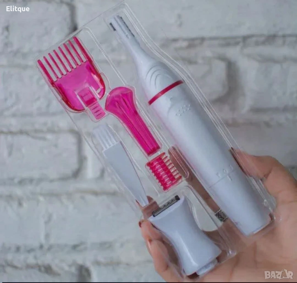 💖 Дамски тример Sweet 5+1 TV475-C (реплика на Veet 5+1), снимка 1