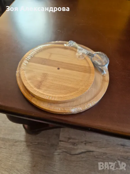 Поставка за торта от дърво, снимка 1