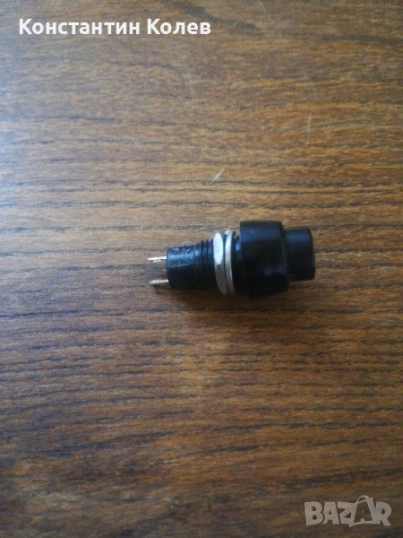 Бутон без задържане, Ф10мм, 250V, 2A, снимка 1