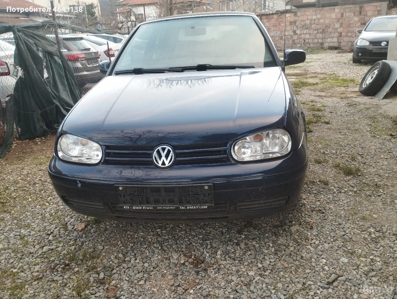 Vw Golf кабрио, снимка 1