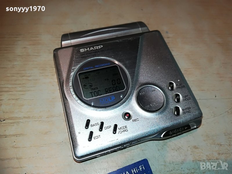 sharp md-mt99h/s-minidisc recorder, снимка 1