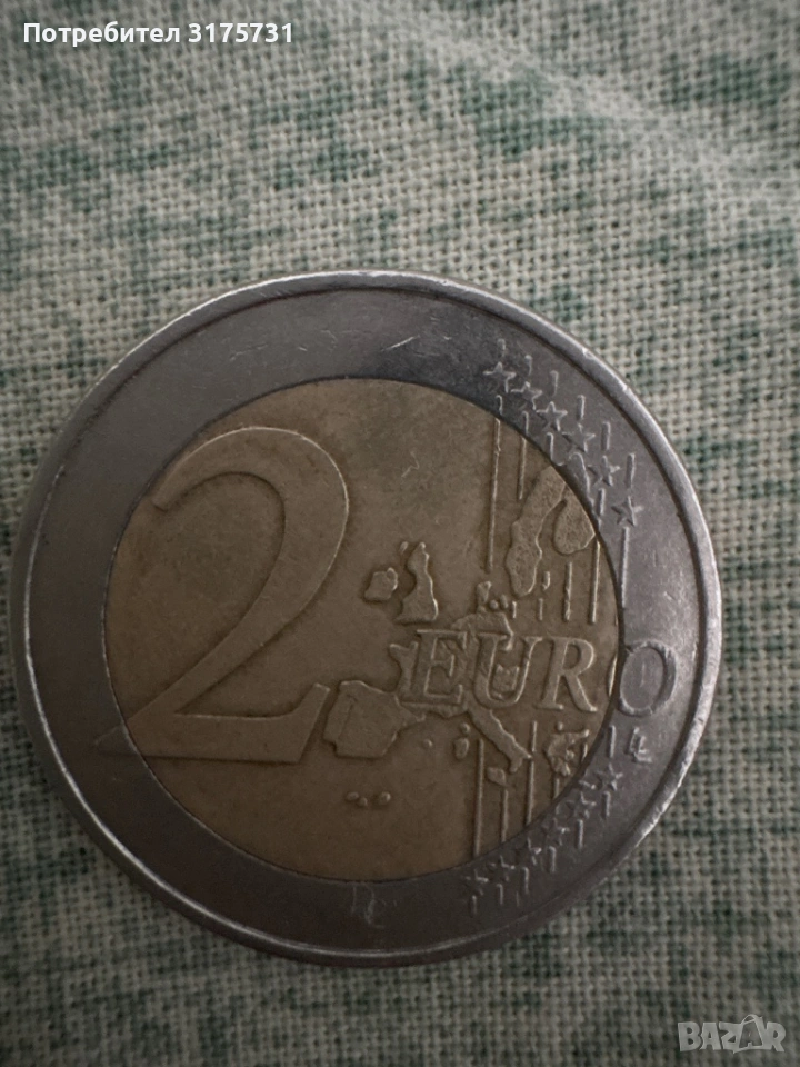 Moneta ot 2 Evro 2002 , снимка 1