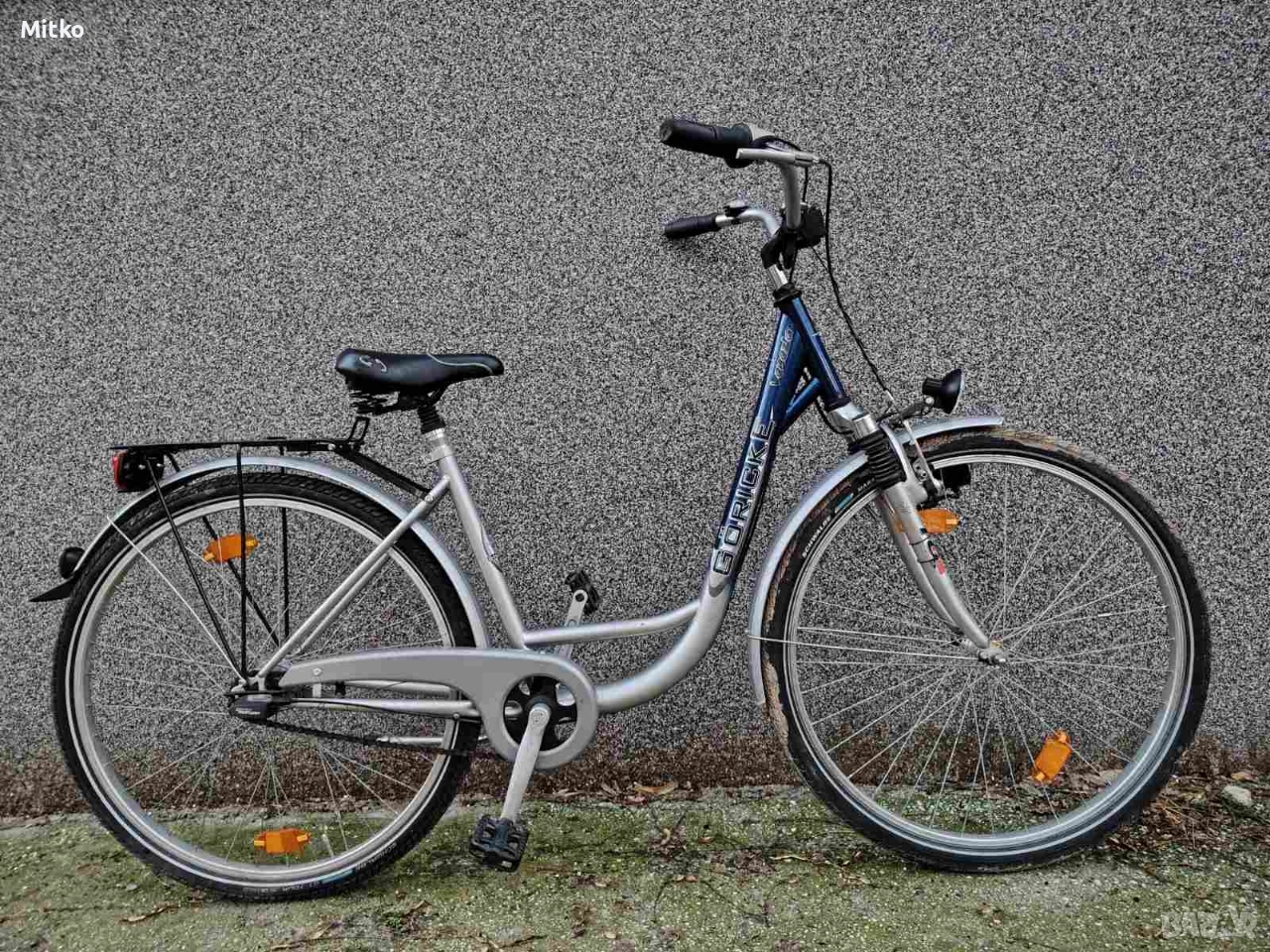 28 цола алуминиев велосипед с 7 скорости усилени капли амортисьори предни като нов , снимка 1