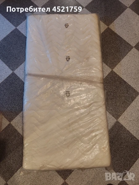 Матрак детско легло 120см/60см/10см, снимка 1